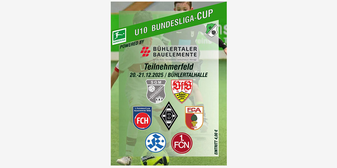 Sliderbild zum U10 Bundesligacup
